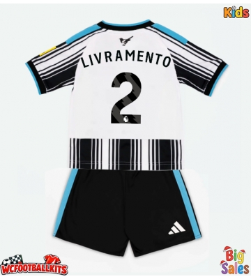 Newcastle United Tino Livramento #2 Replica Home Stadium Kit for Kids 2026-27 Short Sleeve (+ pants)